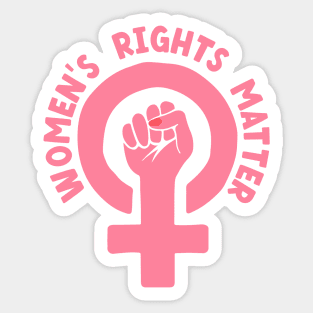 Women's Rights Matter Sticker